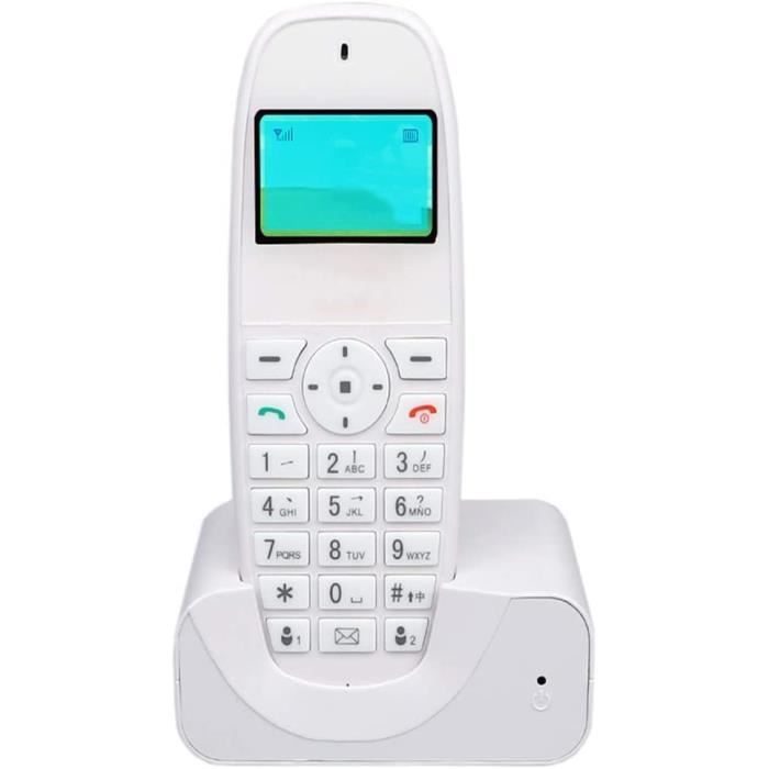 Rétro Téléphone sans Fil Téléphone Fixe Mobile Unicom sans Fil Carte ...