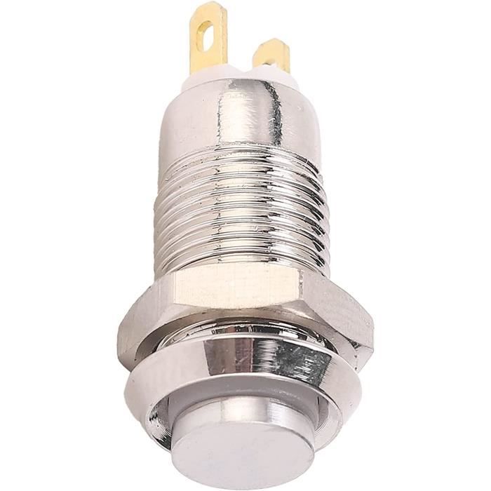 Mini interrupteur à bouton-poussoir de 8 mm,interrupteur à bouton ...