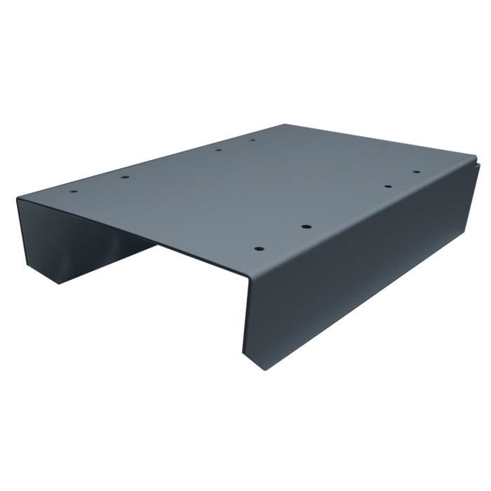 burg wachter support mural pour boite aux lettres gris anthracite cdiscount bricolage