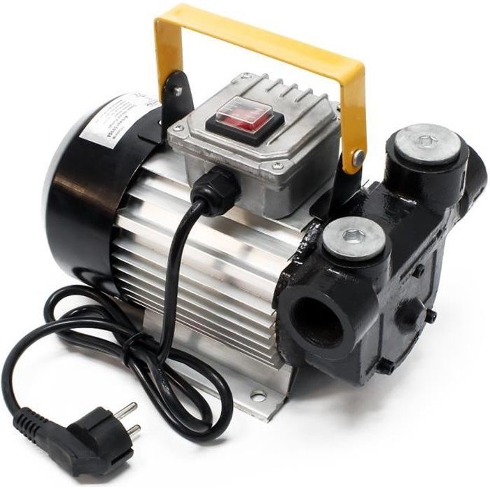 WilTec Pompe à Fuel Gasoil bio Autoaspirante 230V 550W 20-60L/min - 50591