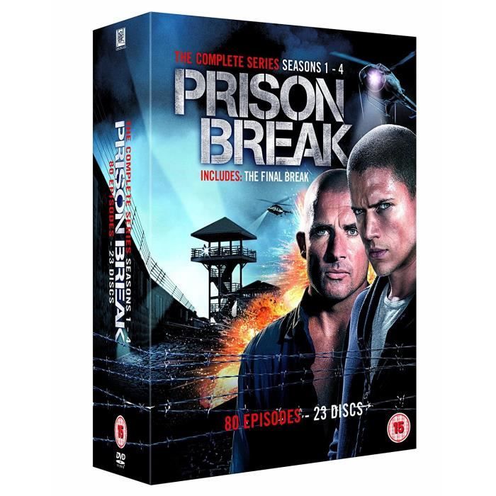 Prison Break - Complete Season 1-4 (New Packaging) [DVD] [Import  