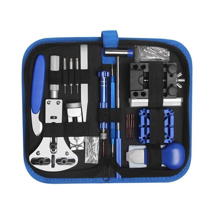 Kit De Réparation De Montre, 185 Pcs Ensemble D'outils De Barre De Ressort Professionnel, Outil De Réparation Montre Professionnels