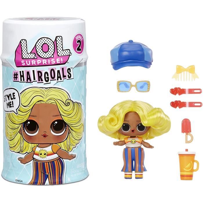 Poupée lol best sale avec des cheveux