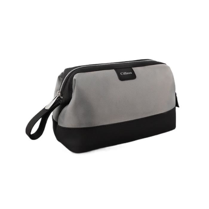 Sac De Toilette En Cuir Vintage Pour Homme - Trousse De Rasage En Cuir Fait Main - Cadeau Homme Rétro