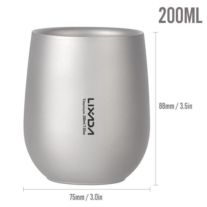 Tasses à café Cilio Veneto double paroi 80ml
