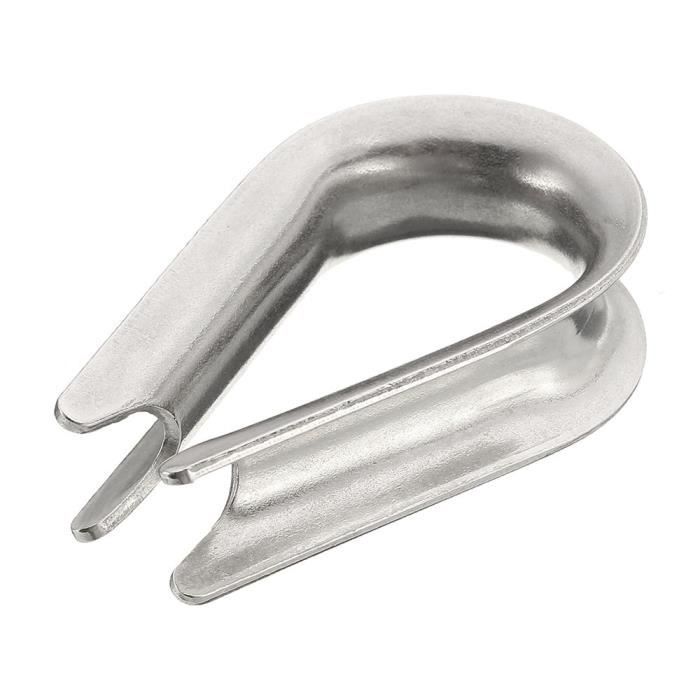 Pinces à Dé (thimbles) En Acier Inoxydable - Pour Câbles De 2 Mm à 28 Mm