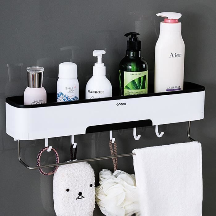 TMISHION Étagère De Rangement Pour Salle De Bain Étagère De Rangement