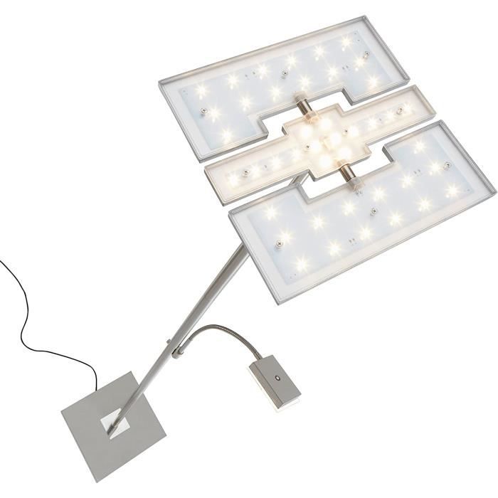 PLAFONNIER BARRE DE Spots Spot De Plafond 3 Mobile Spots LED Plafonnier