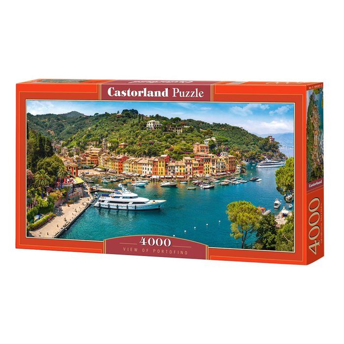 Puzzle de 4000 pièces Castorland View of Portofino - Ville - Adulte - Intérieur