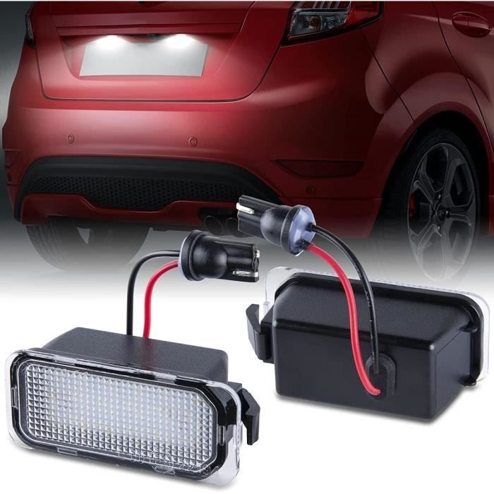 AUTO-STYLE Kit LED Plaques Immatriculation Pour Volvo – Éclairage Ultra Puissant Et Canbus Error-Free – Compatible C70, S40, S60, V50, XC60, XC90