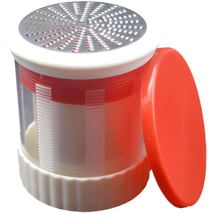 Râpe à Fromage Rotative En Inox - Râpe Multifonction Pour Fromage, Légumes - Ustensile De Cuisine Pratique