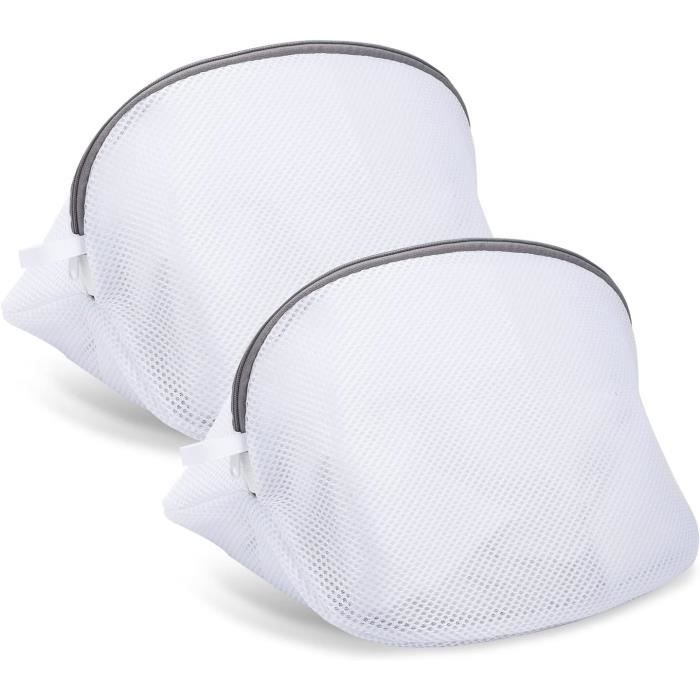 Lot de 2 Sac Lavage Chaussures - Convient aux Chaussures de Sport et aux Chaussures d'Entraînement, Fabriqué en Laine Propre à 360°, Réduit le Bruit de Lavage, avec Fermeture Éclair, Réutilisable Lot de 2 Sac Lavage Chaussures - Convient aux Chaussures de Sport et aux Chaussures d'Entraînement, Fabriqué en Laine Propre à 360°, Réduit le Bruit de Lavage, avec Fermeture Éclair, Réutilisable