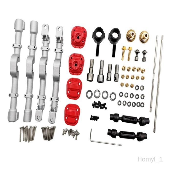 Arbre De Transmission En Acier Pour Voiture RC MN82/LC79 - Pièce De Rechange Haute Résistance - Lot De 2