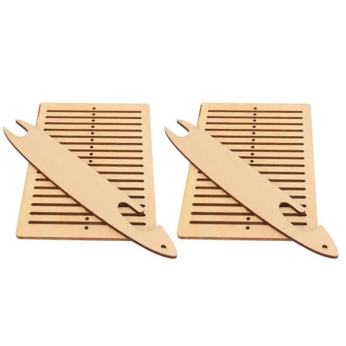 SAL métier à tisser artisanal Kit de Métier à Tisser, Facile à Utiliser