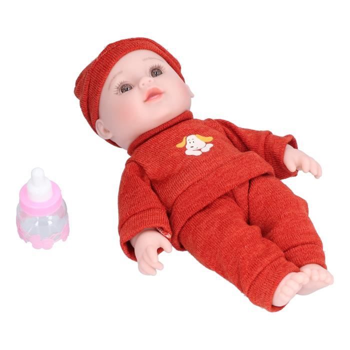 Dioche Poupée bébé simulée 30cm Vinyl Simulation Baby Doll Mignon Réaliste  Voix Infantile Poupée Jouer à Faire Semblant Jouet - Cdiscount Jeux - Jouets