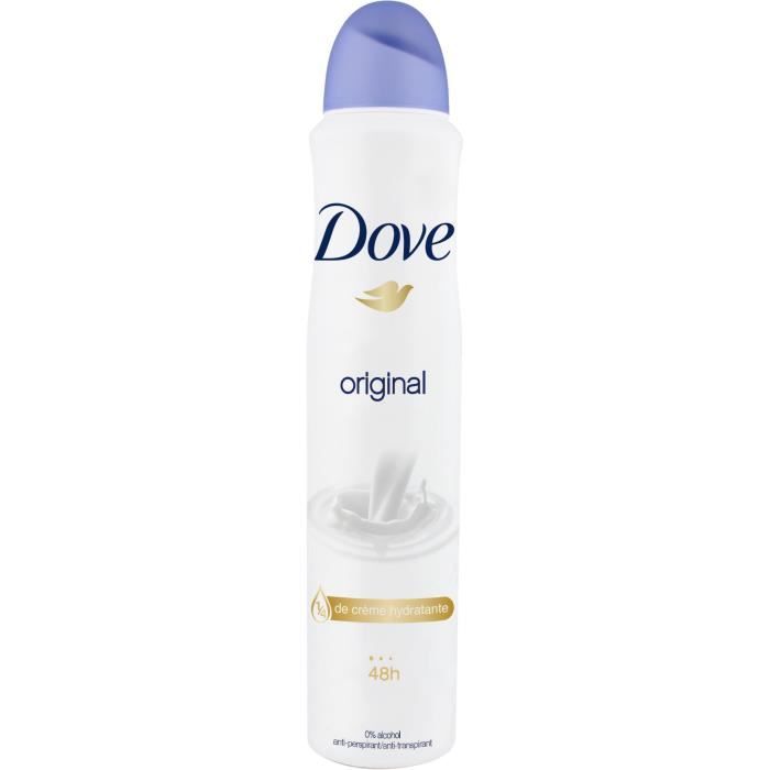 DOVE Déodorant Femme Spray Antitranspirant Protection 48 h 200 ml