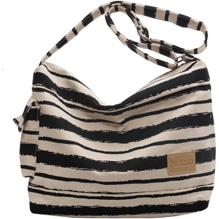 Sac Cabas APC – Toile Rayée Verticale – Homme/Femme – Occasionnel – Fabriqué En Chine