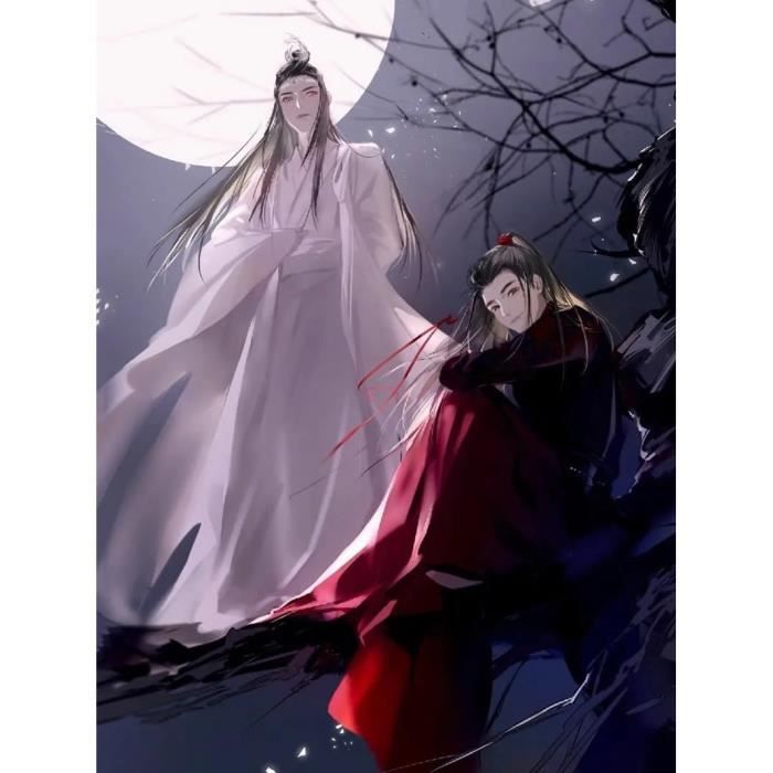 MIRONS Kreuzstich Set Mo Dao Zu Shi - 11CT Vorgedruckt Für Anfänger, Komplettes Starter-Set