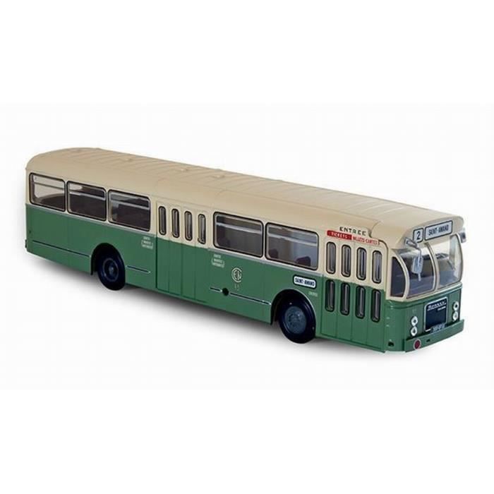 Autobus SAVIEM SC10U de 1965 Ligne RATP 72 au 1//43 Résine et Métal