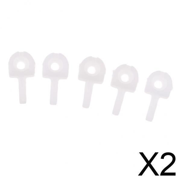Support De Poupée Réglable 6 Pièces - Avec Clip De Taille - Pour Accessoires De Poupées - En Plastique
