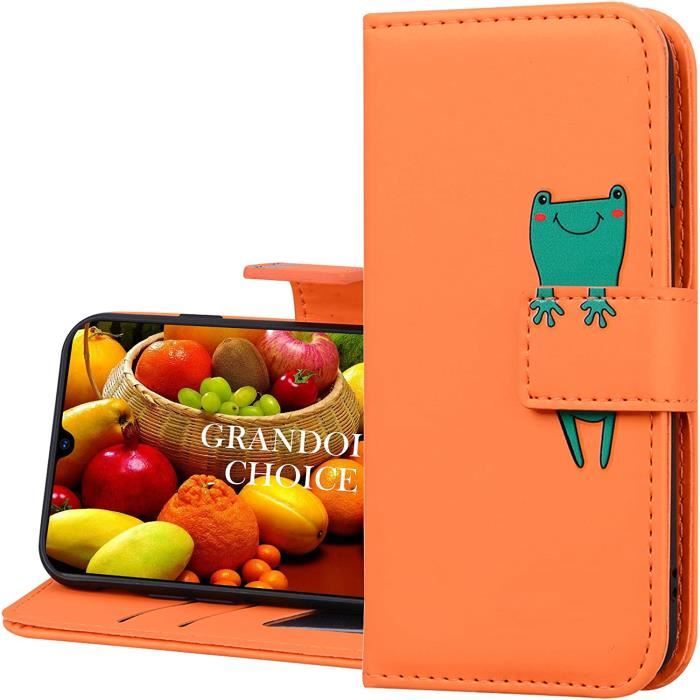 COTDINFOR Custodia Huawei P9 Lite Mini,Cover Pelle Huawei P9 Lite Mini,[Supporto Stand][Carta Fessura],Magnetica Protettiva Flip Wallet Cover per Huawei P9 Lite Mini Baby Panda BF