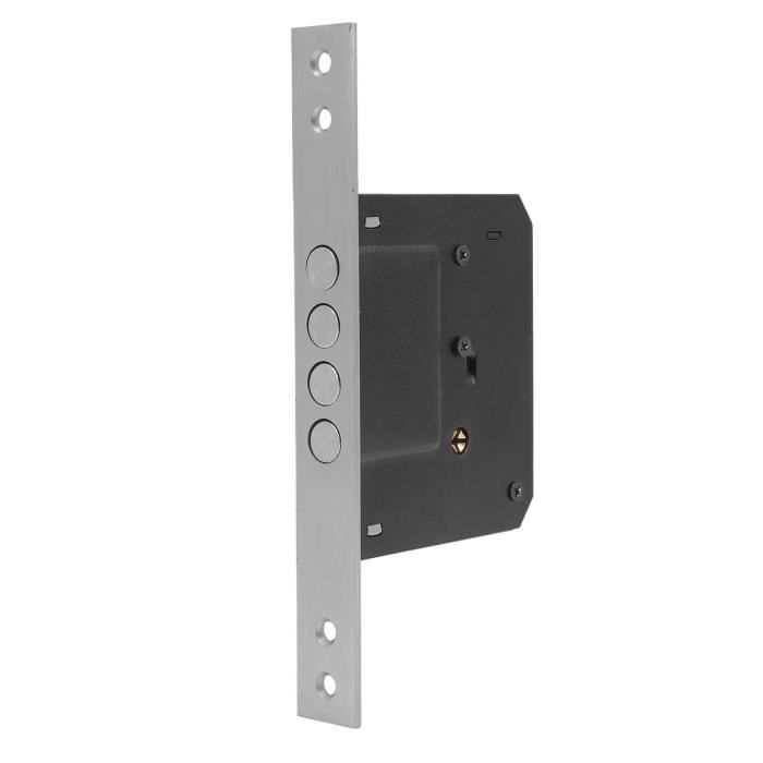 HURRISE Corps de boîtier de pêne dormant de porte Loquet de Porte, Corps de Loquet Interne de