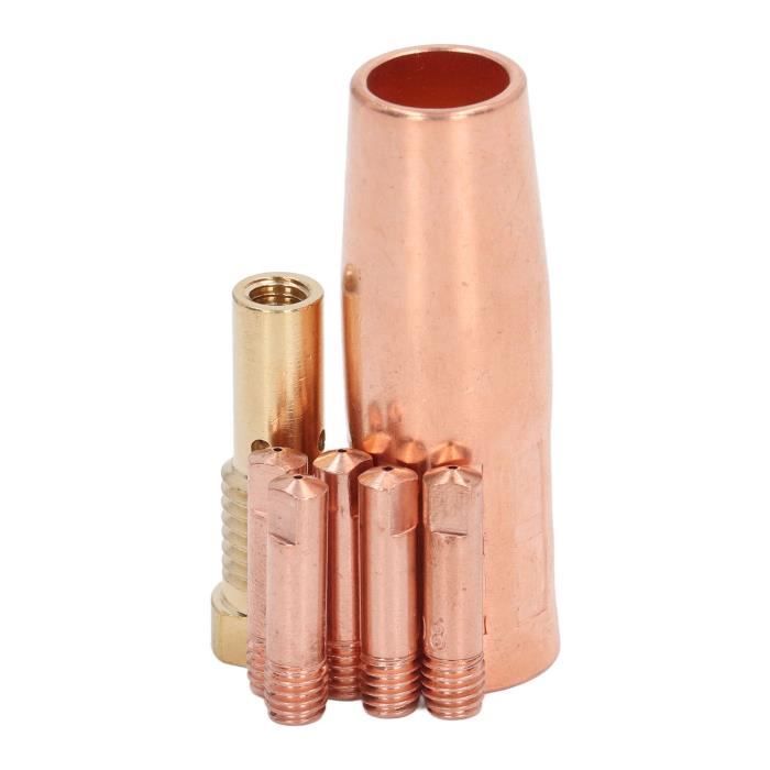 Kit De 8 Buses Pour Torche De Soudage MIG Sans Gaz (Flux-cored) 100L - Améliore Flexibilité Et Sécurité - Compatible Nombreuses Soudeuses