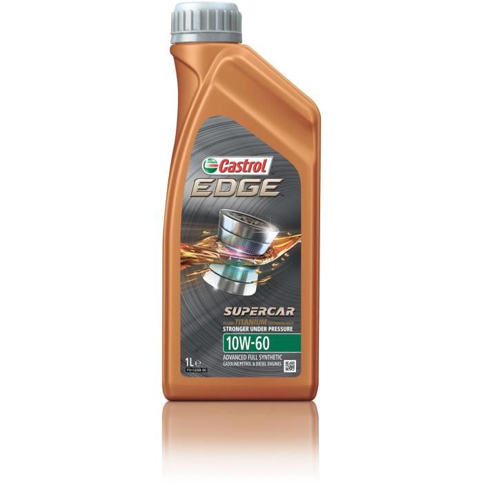 Castrol Huile Moteur Edge Supercar 10w 60 1 L Avec Titanium Fst Achat Vente Huile Moteur Castrol Edge 10w 60 Super 1l Cdiscount