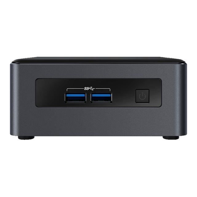 INTEL Ordinateur de bureau NUC NUC7i5DNKE - Core i5 i5-7300U - Mini PC - Carte graphique Intel - Réseau sans fil - Bluetooth