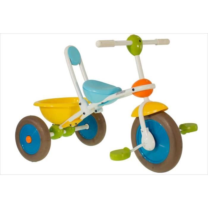 Tricycle bebe 18 mois Italtrike avec benne Cdiscount Jeux Jouets