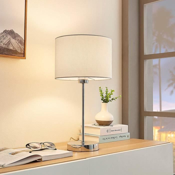 Lampenwelt Lampe A Poser Pour Salon Et Salle A Manger Mariat