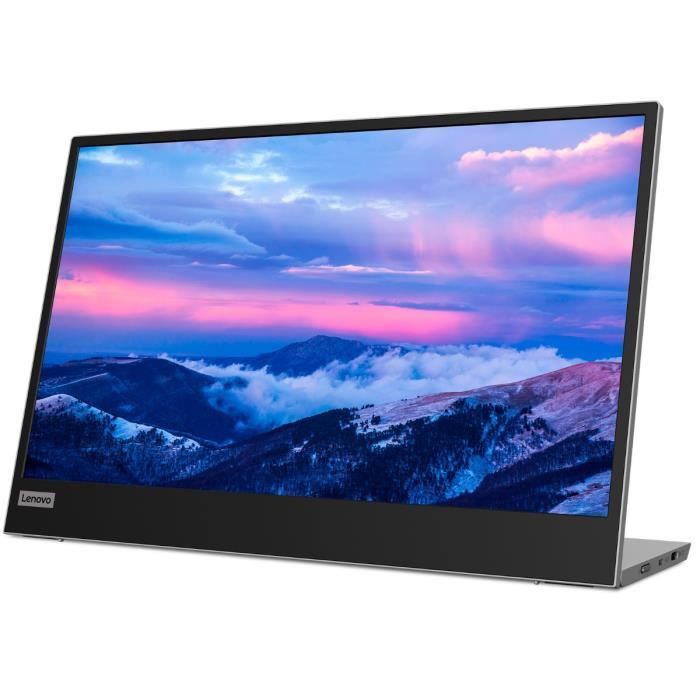 Ecran Externe Portable LENOVO L15  15.6 FHD IPS 60Hz – 6ms – 2x USB-C – Ajustable en hauteur