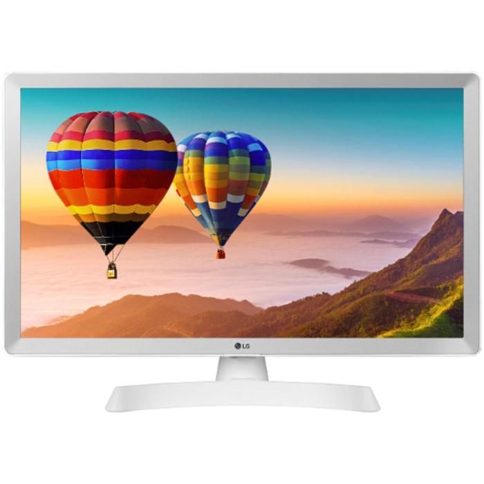 LG 24TN510S WZ Téléviseur Moniteur Intelligent 24" écran LED HD 1366 x 768 16:9 DVB T2CS2 WiFi Miracast 2 x HDMI 1.4 1 USB 2.0 Optique LAN RJ45 VESA 75 x 75 - vue 4