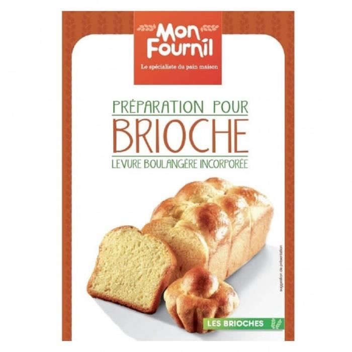 Mon Fournil Preparation Pour Brioche Levure Boulangere Incorporee