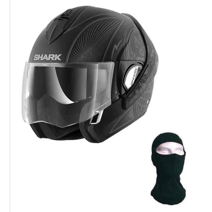 Shark Casque Moto Modulable Evoline Serie 3 Mezcal Mat Cagoule Achat Vente Casque Moto Scooter Casque Modulable Evoline Mat Cdiscount