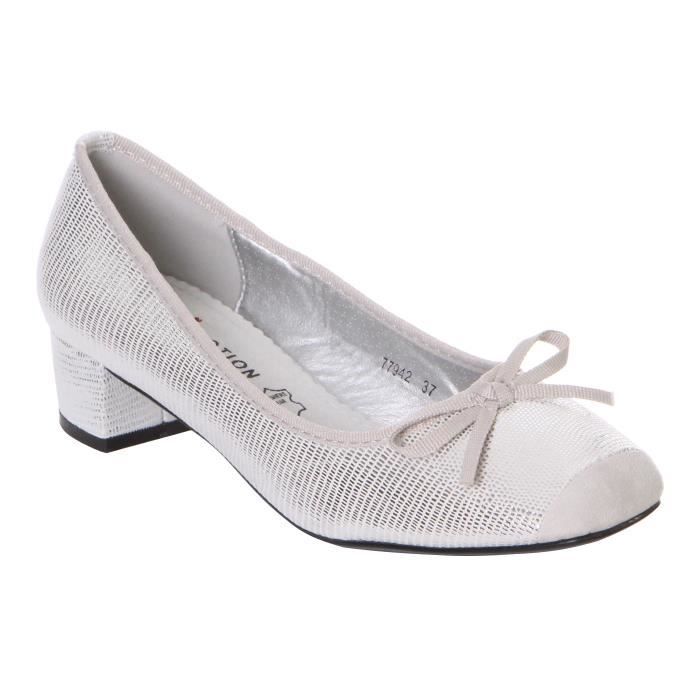ballerines à petit talon