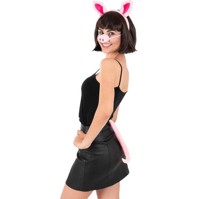 FAUSSES OREILLES DE Cochon Accessoires Costume Pour Cosplay Enfant EUR