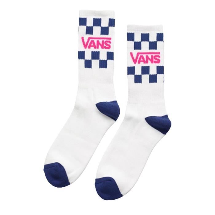 Chaussettes Blanches/Marine Femme Vans 90 Blanc - Cdiscount Prêt-à