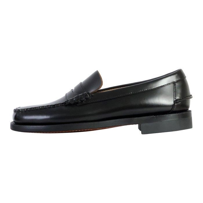 Mocassins Classic Noir Homme SEBAGO Mod le 84647 Semelle int
