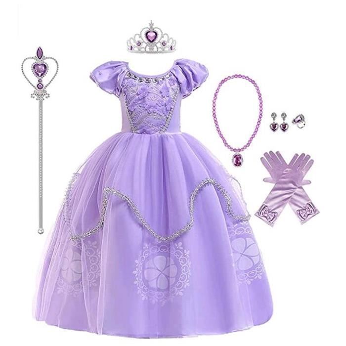 Fille D guisements Princesse sofia robes pour Halloween Cosplay de