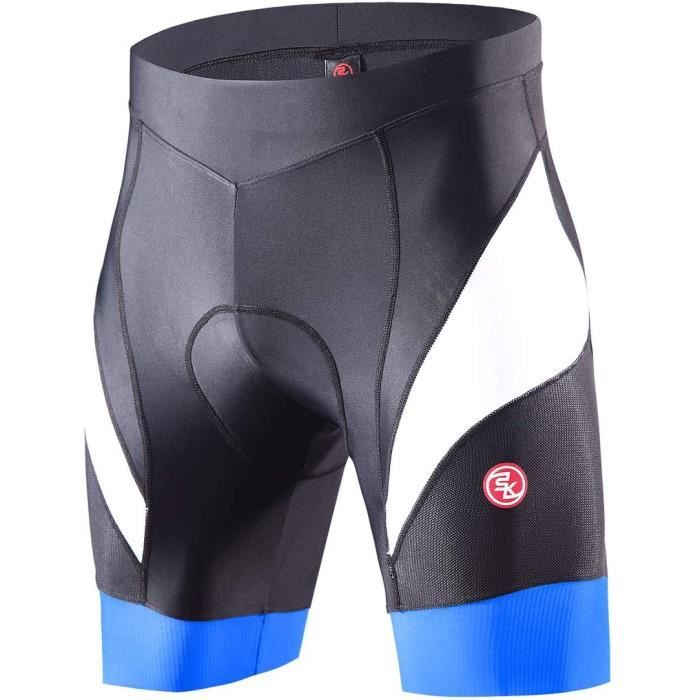 Souke Sports Caleçon de Cyclisme pour Homme avec Gel 4D Rembourré sous-Vêtements Shorts de Vélo Respirant Confortable Séchage Rapide Caleçon de Cyclisme