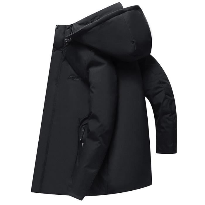 Doudoune Verte Et Capuche à Fourrure Blanche Pour Ado