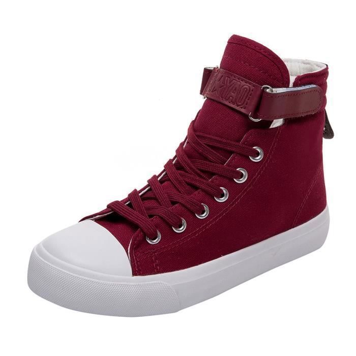 Basket montante rouge clearance
