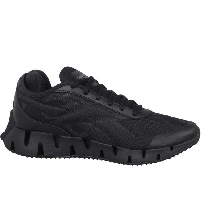 Baskets REEBOK Zig Dynamica 3 Noir Homme Adulte Lacets Synthetique Noir Cdiscount Chaussures