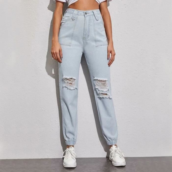 Jean sales de couleur