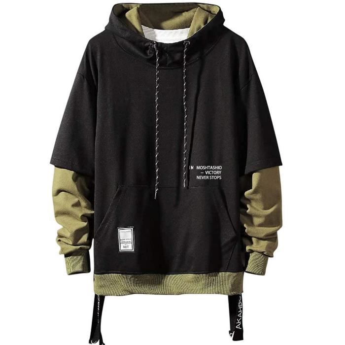 Sweat à Capuche Homme Polaire épais - Chaud, Doux, Manches Longues, Poche Kangourou, Pour Automne/hiver