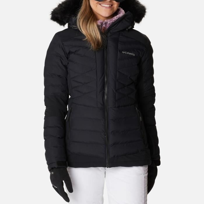 Veste De Ski snow Columbia Bird Mountain Black Femme Cdiscount Sport