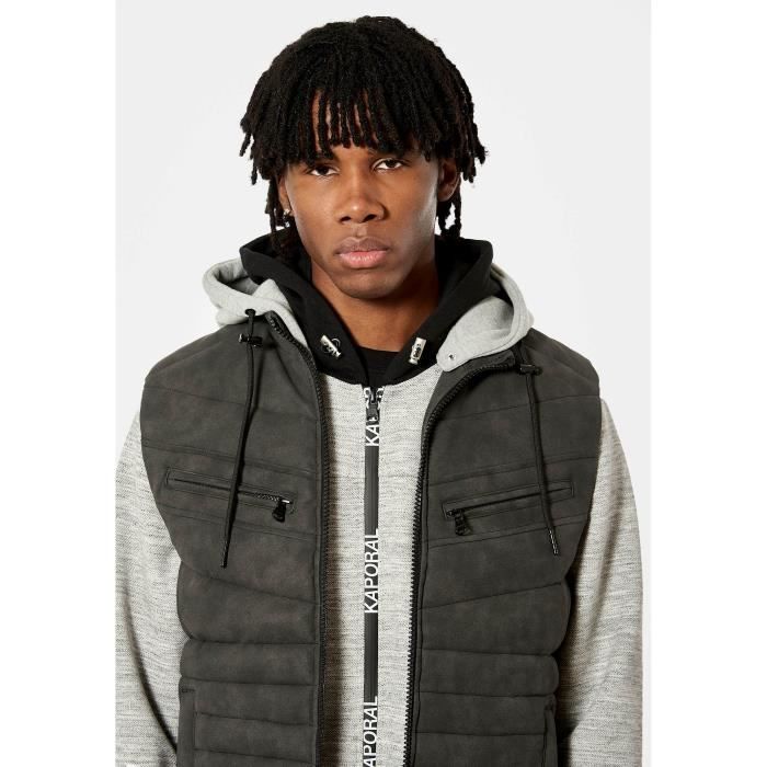 Doudoune sans manches Homme SORAL Noir Cdiscount Pr t Porter
