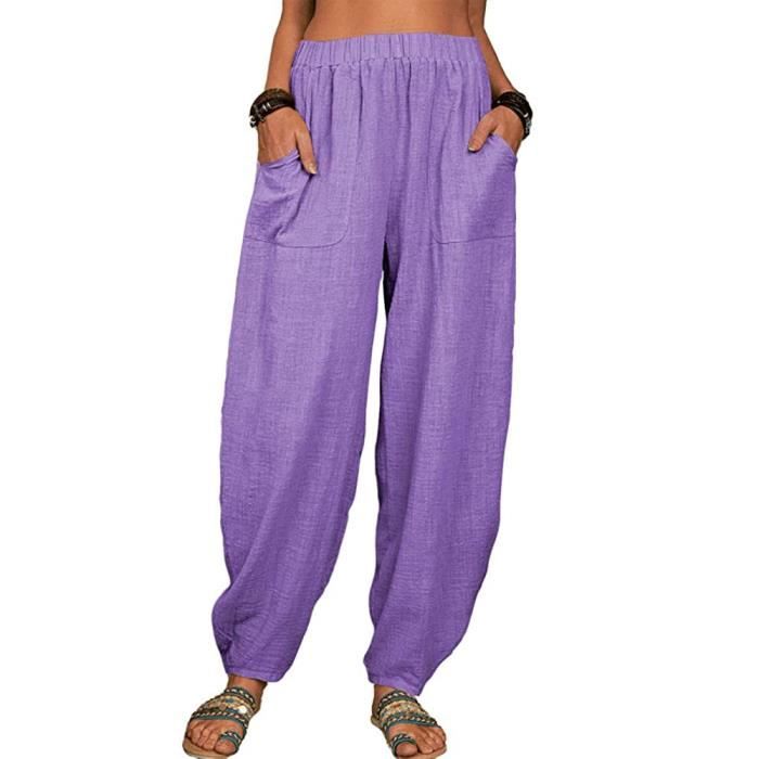 Pantalon fluide léger on sale femme