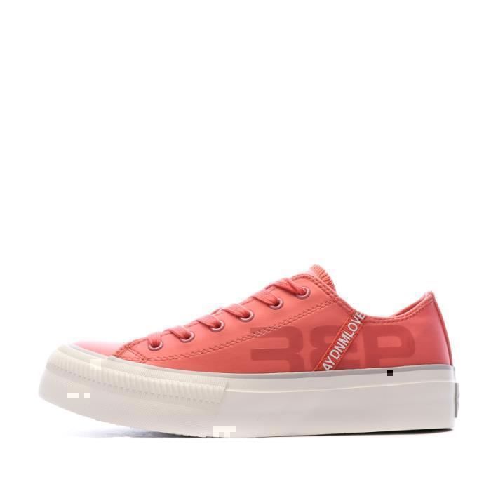Replay Baskets Femme - Replay - Snap - Rose - Textile - Lacets